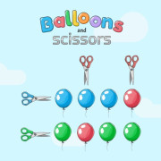 Play Balloons and scissors now!