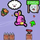 PLay Cute Rabbit's Challenging Adventure now!