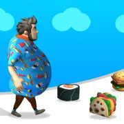Fat Race 3D - free online game