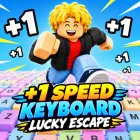 Play +1 Speed Keyboard Lucky Escape now!