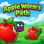 Apple Worm's Path