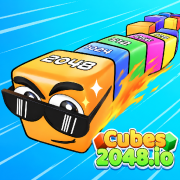 Play Cubes 2048.io now!