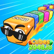 Cubes 2048.io - free online game
