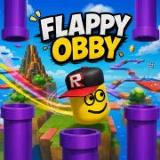 Flappy Obby - free online game
