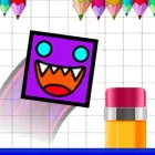 Play Geometry Jump Sketchy now!