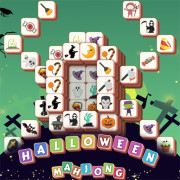 Play Halloween Mahjong Tiles now!