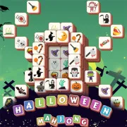 Halloween Mahjong Tiles - free online game