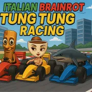 PLay Italian Brainrot Tung Tung Racing now!
