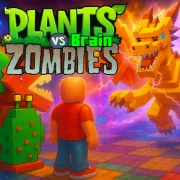 Plants vs Brain Zombies - free online game