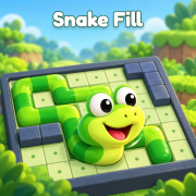 Play Snake Fill now!