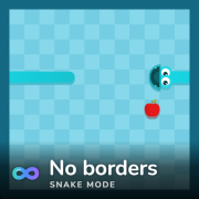 Play Snake No Borders Mode now!