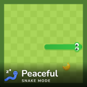 Play Snake Peaceful Mode now!