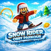 Snow Rider Obby Parkour