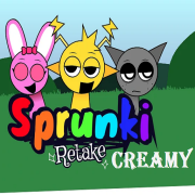 Play Sprunki Retake Creamy now!