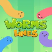 Worms Lines - free online game