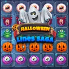 PLay Halloween Lines Saga now!