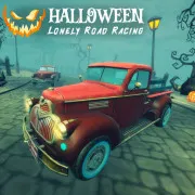 Halloween Lonely Road Racing - free online game