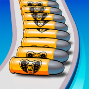 Play Snake of Bullets Collect and Shoot! now!