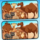 Play Spot 5 Differences Deserts now!